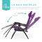 Best Choice Products Set of 2 Zero Gravity Lounge Chair Recliners for Patio, Pool w/ Cup Holder Tray